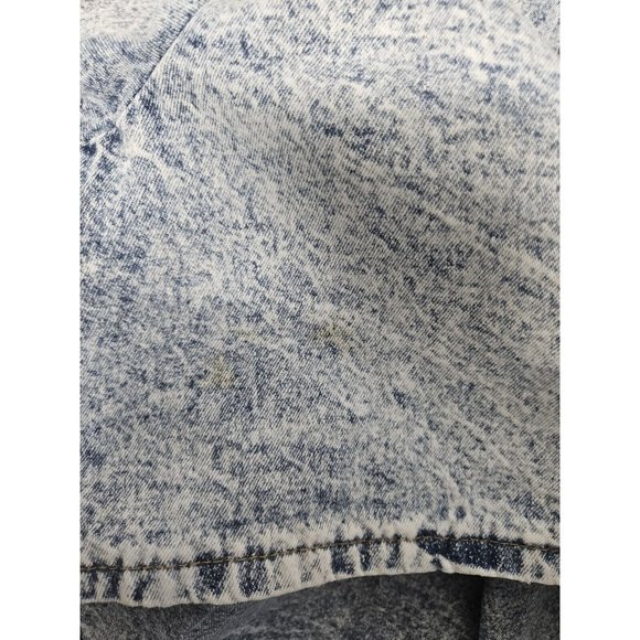 Vtg Boca Chica High Rise Acid Wash Scrunched Elastic Waist Shorts Pockets 18 - Picture 7 of 9